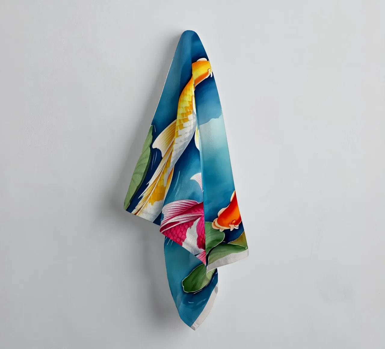 Bunte Kois asciugamano da bagno da kosinsart.gallery