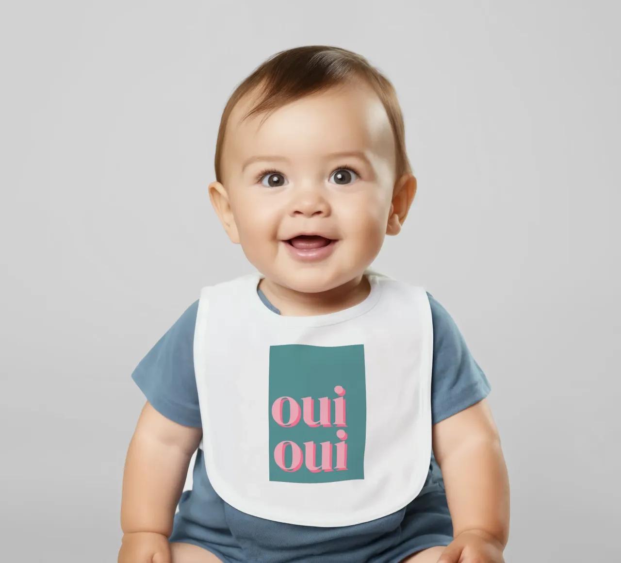 OUI OUI detto francese bavaglino da pdigitalprints