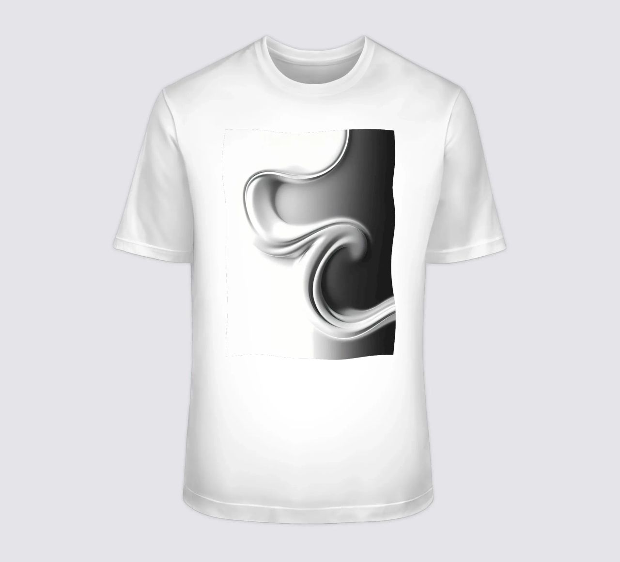 Struktur Weiß t-shirt da kosinsart.gallery
