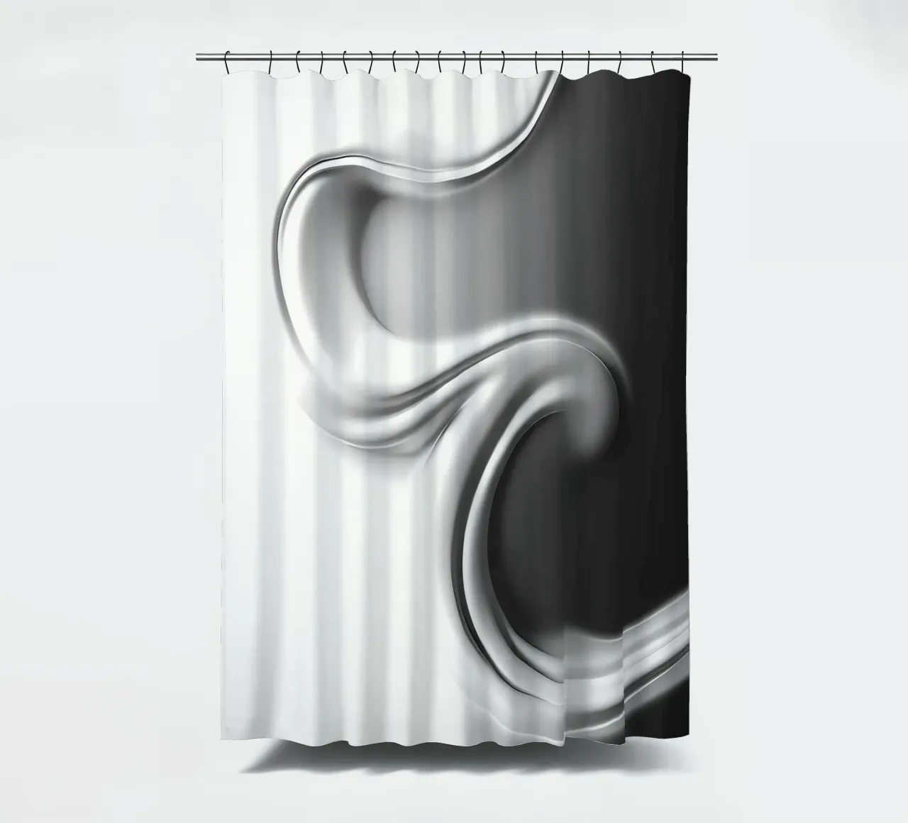 Struktur Weiß cortina de baño de kosinsart.gallery