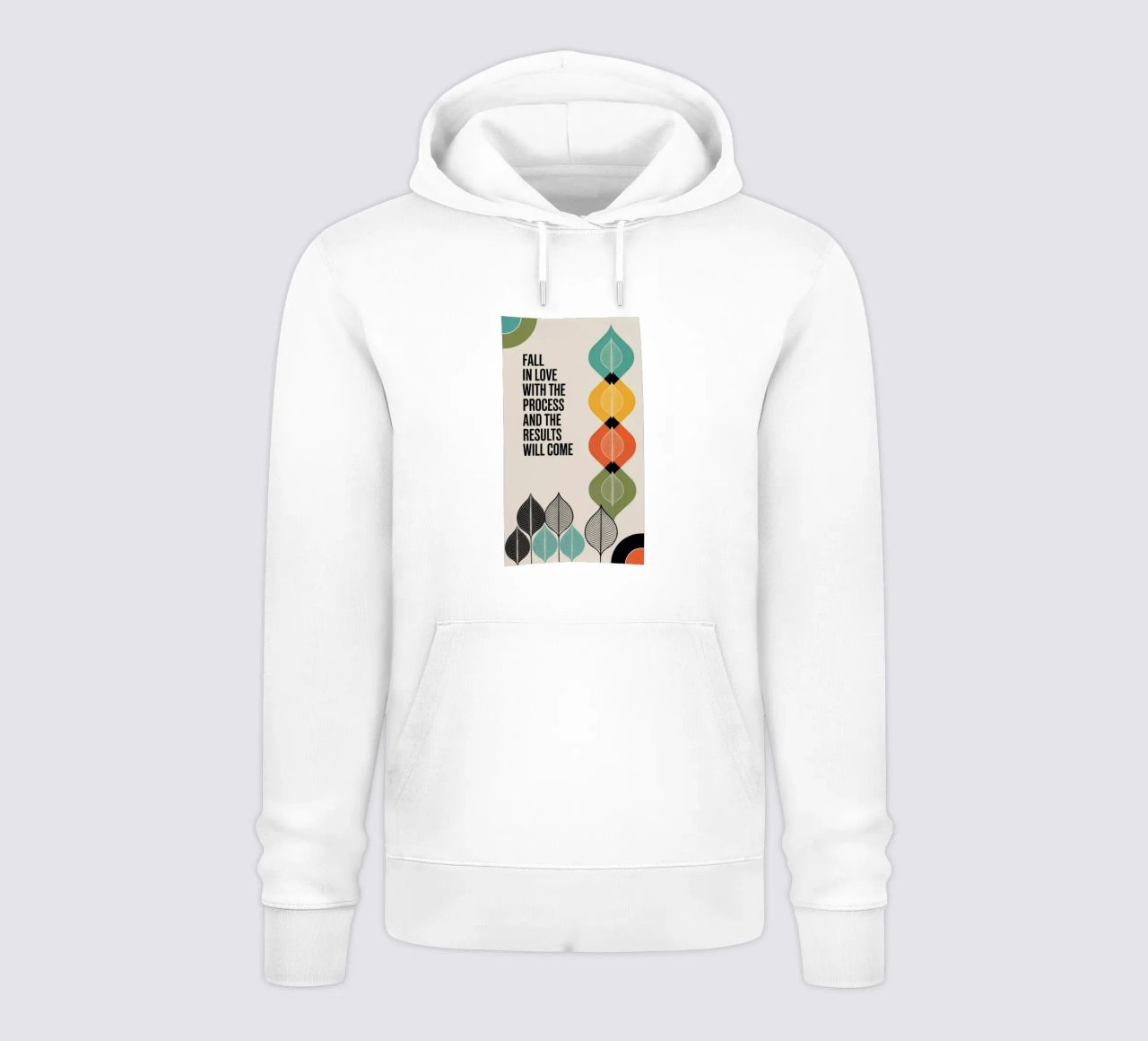 FALL IN LOVE WITH THE PROCESS felpa con cappuccio da 20 Farben