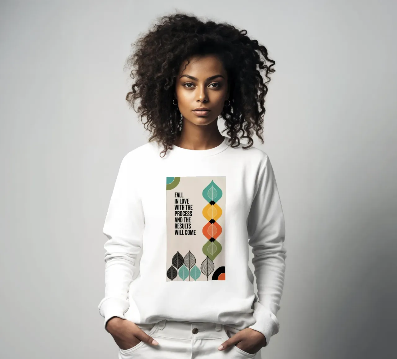 FALL IN LOVE WITH THE PROCESS sweat de 20 Farben