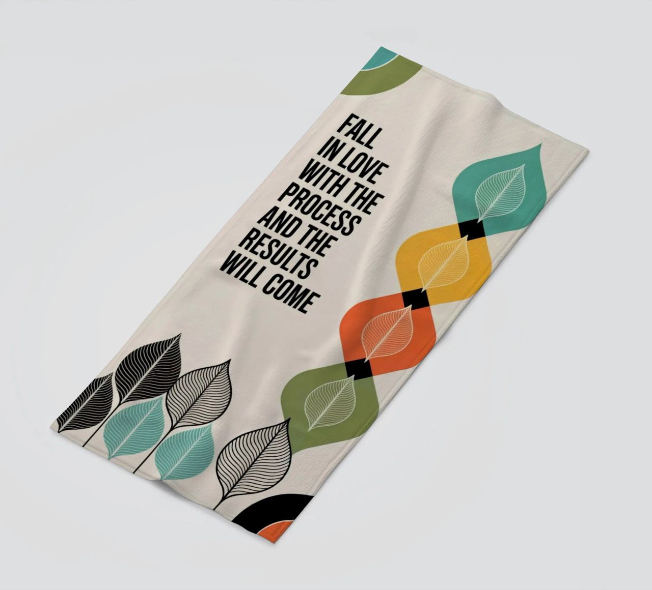 FALL IN LOVE WITH THE PROCESS telo mare da 20 Farben