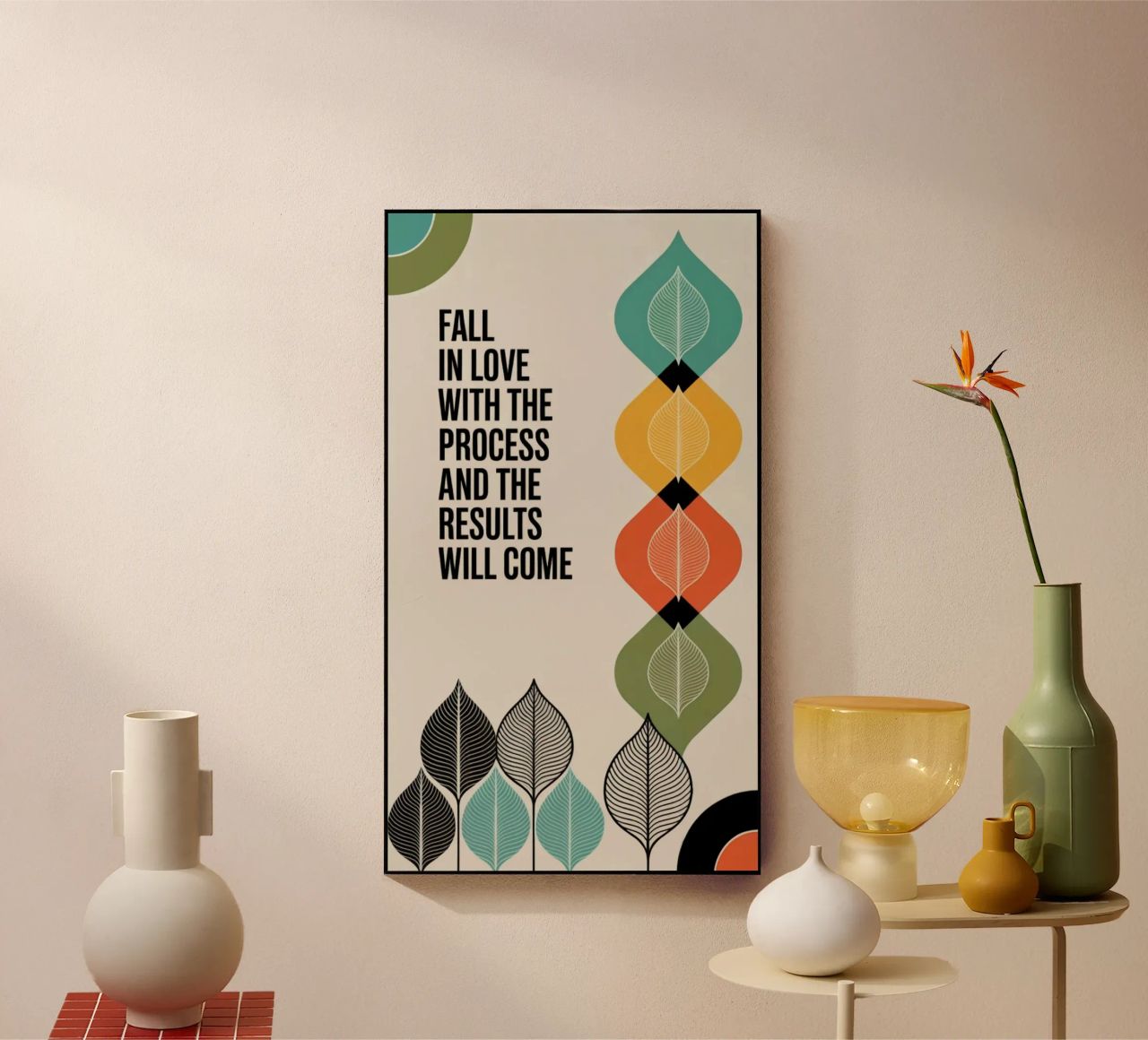 FALL IN LOVE WITH THE PROCESS plexiglass da 20 Farben