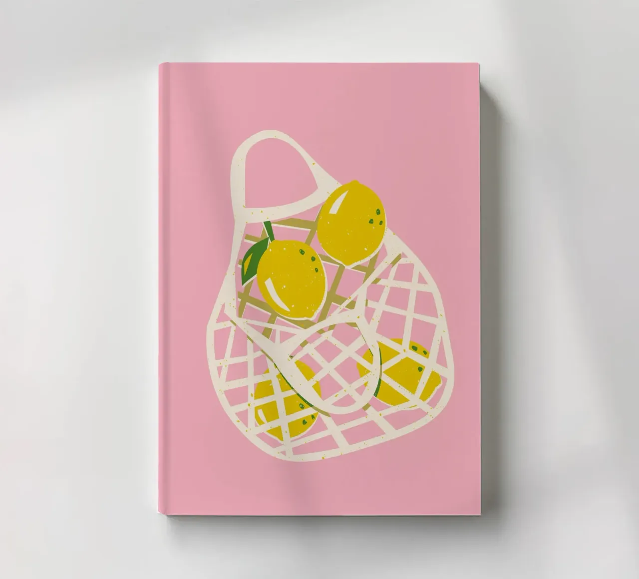 Lemons Art Print notebook by pdigitalprints