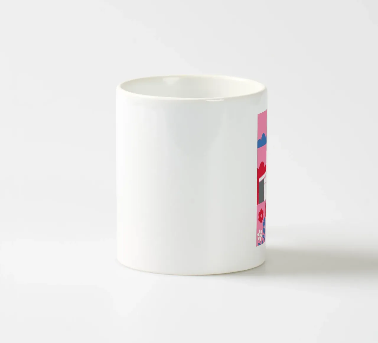 Casa e fiori tazza in ceramica da LOOK DIFFERENT