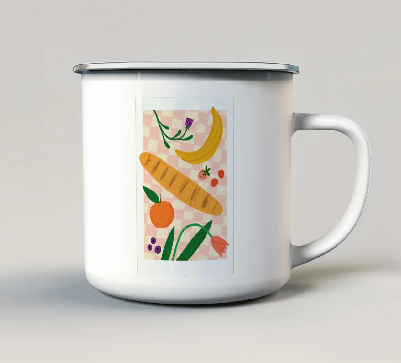 Picnic in the Park tazza in smalto da Studio One