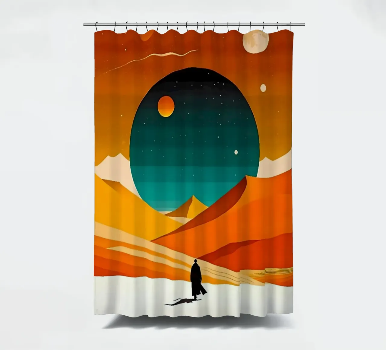 Dune shower curtain by Piere art Shops