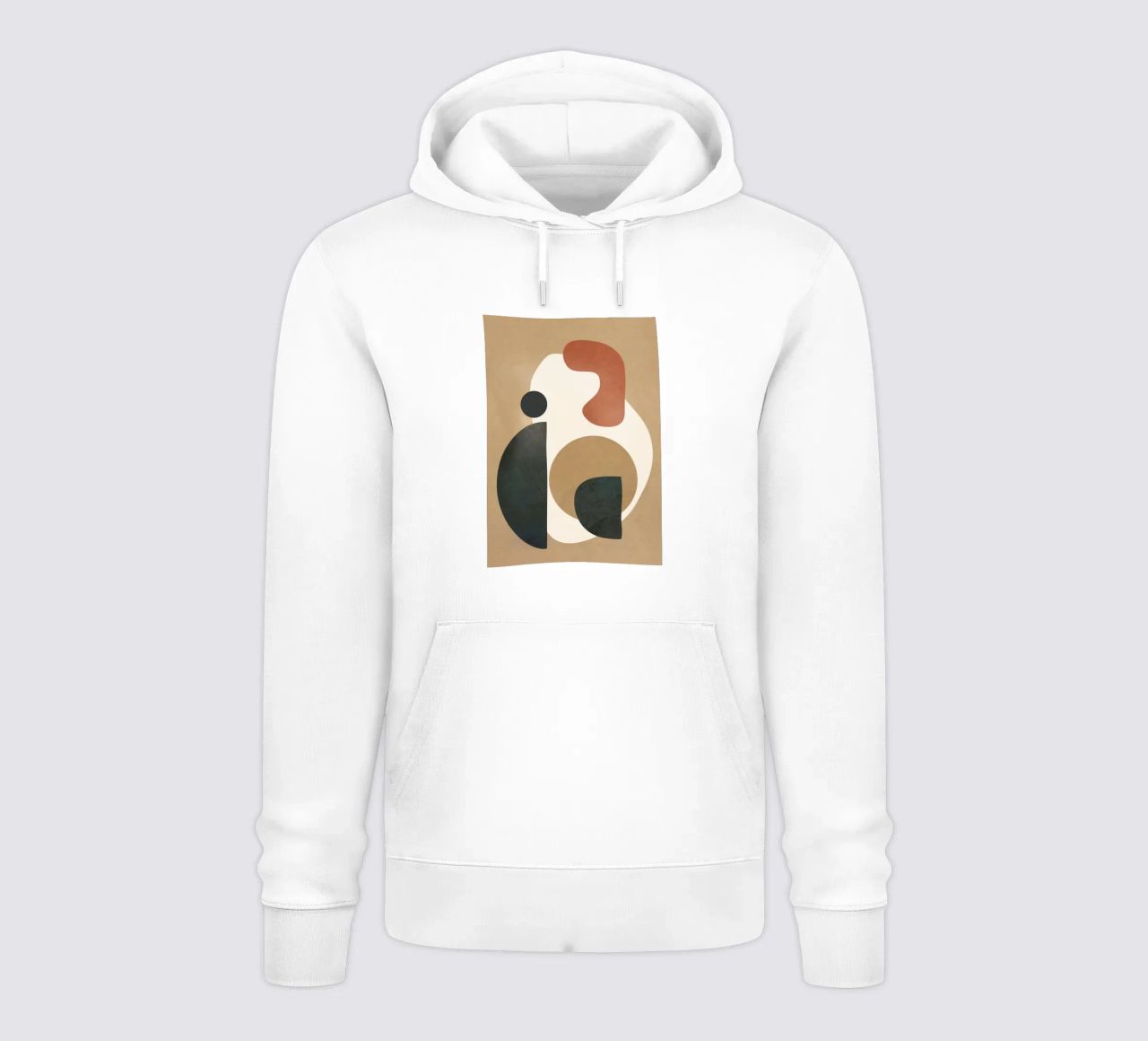 Modern Shapes Design 9 felpa con cappuccio da cityart