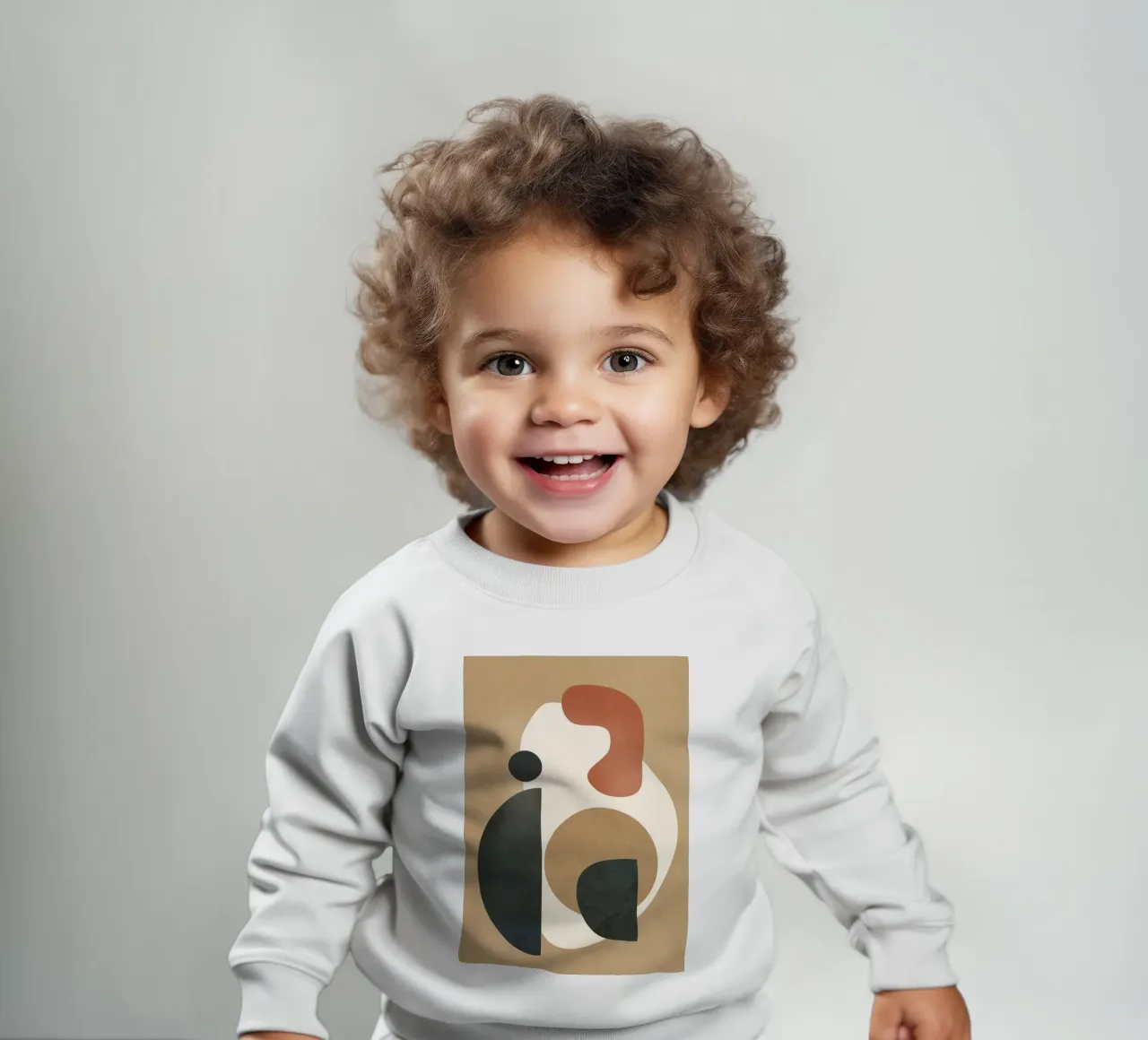 Modern Shapes Design 9 felpa neonato da cityart
