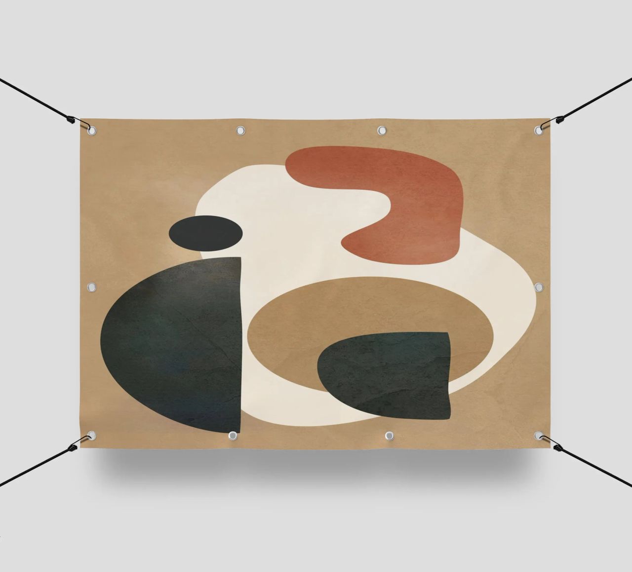 Modern Shapes Design 9 telo in pvc da cityart