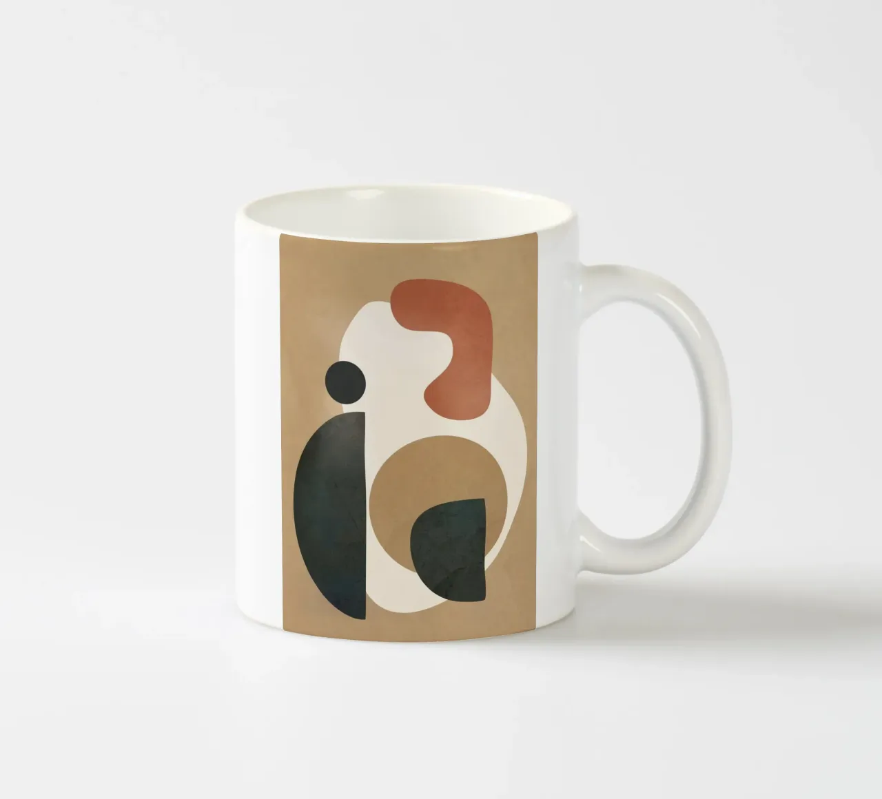 Modern Shapes Design 9 Keramik Tasse von cityart