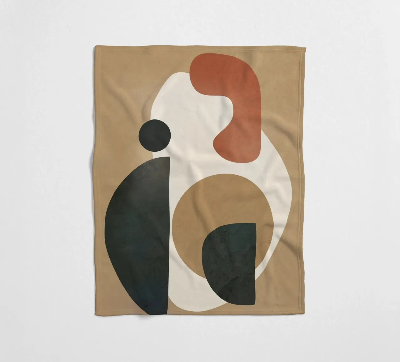 Modern Shapes Design 9 coperta in pile da cityart