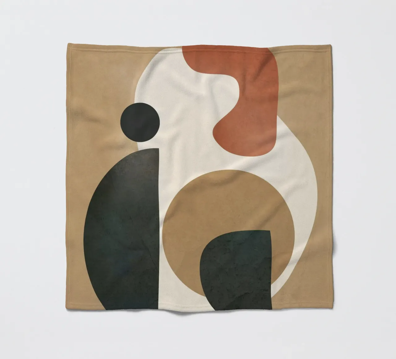 Modern Shapes Design 9 Fleecedecke von cityart