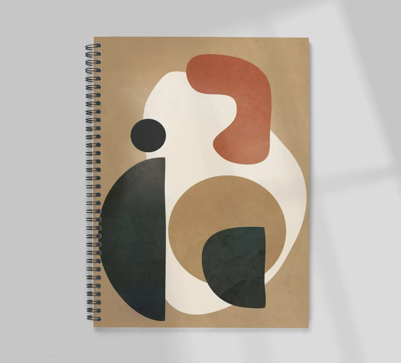 Modern Shapes Design 9 diario ad anelli da cityart