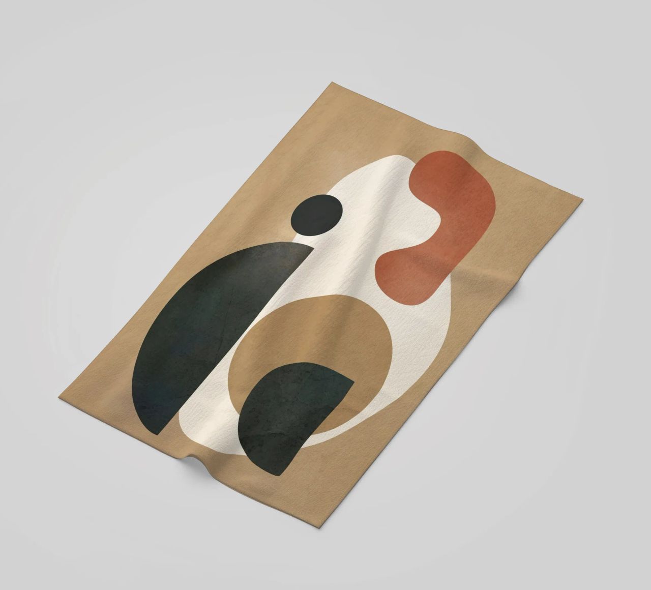 Modern Shapes Design 9 telo mare da cityart