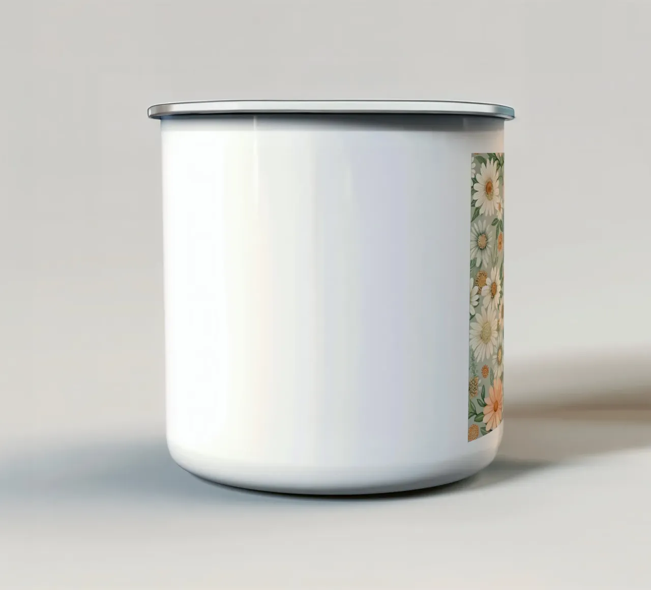 Daisy Reverie tazza in smalto da Botanical Pattern House