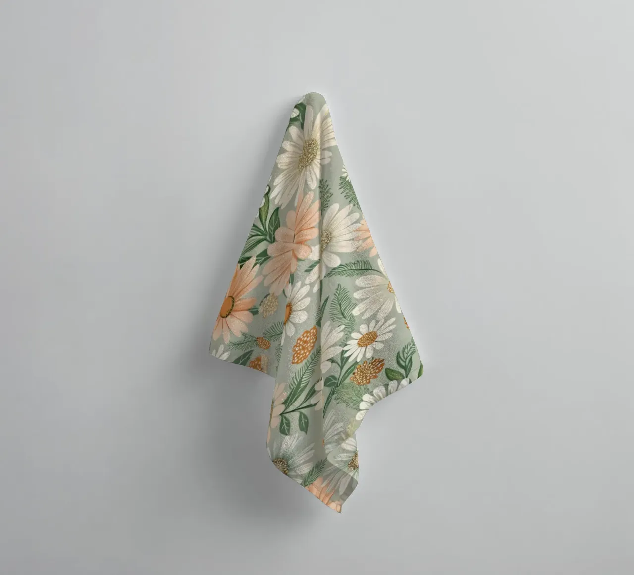 Daisy Reverie asciugamano da bagno da Botanical Pattern House