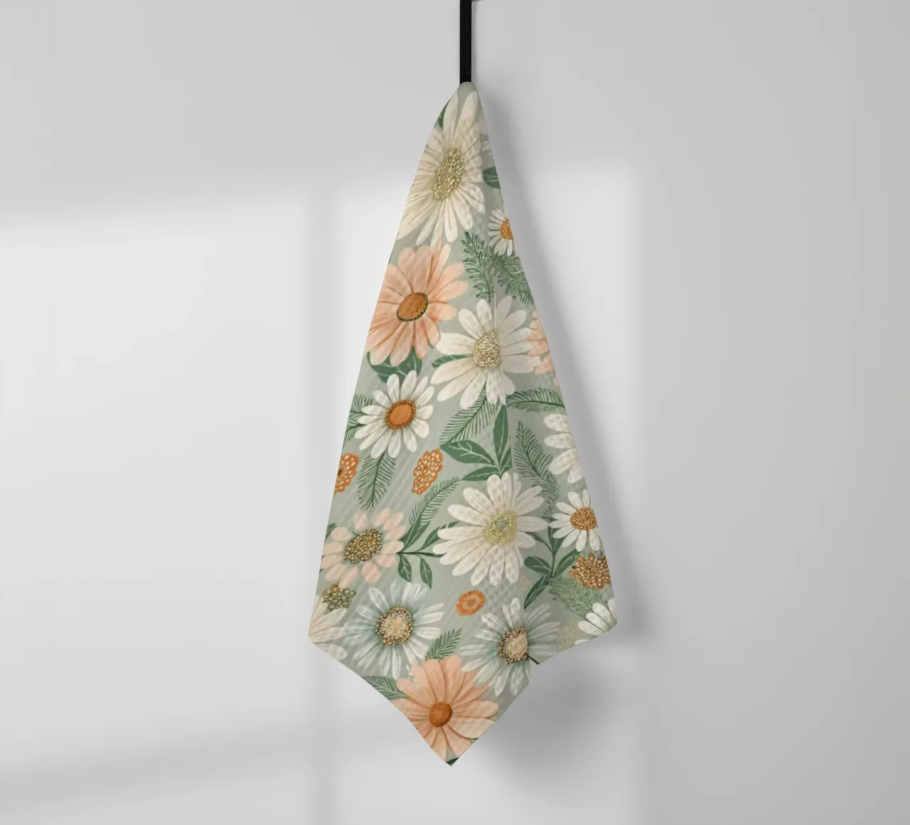Daisy Reverie canovaccio da cucina da Botanical Pattern House