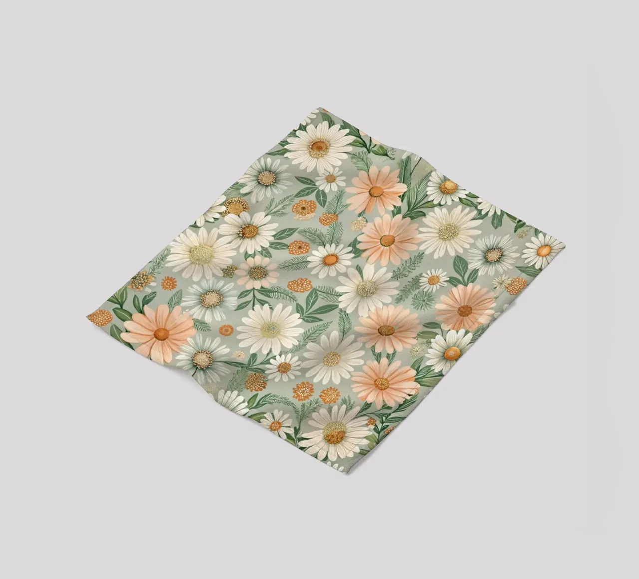 Daisy Reverie coperta in pile da Botanical Pattern House