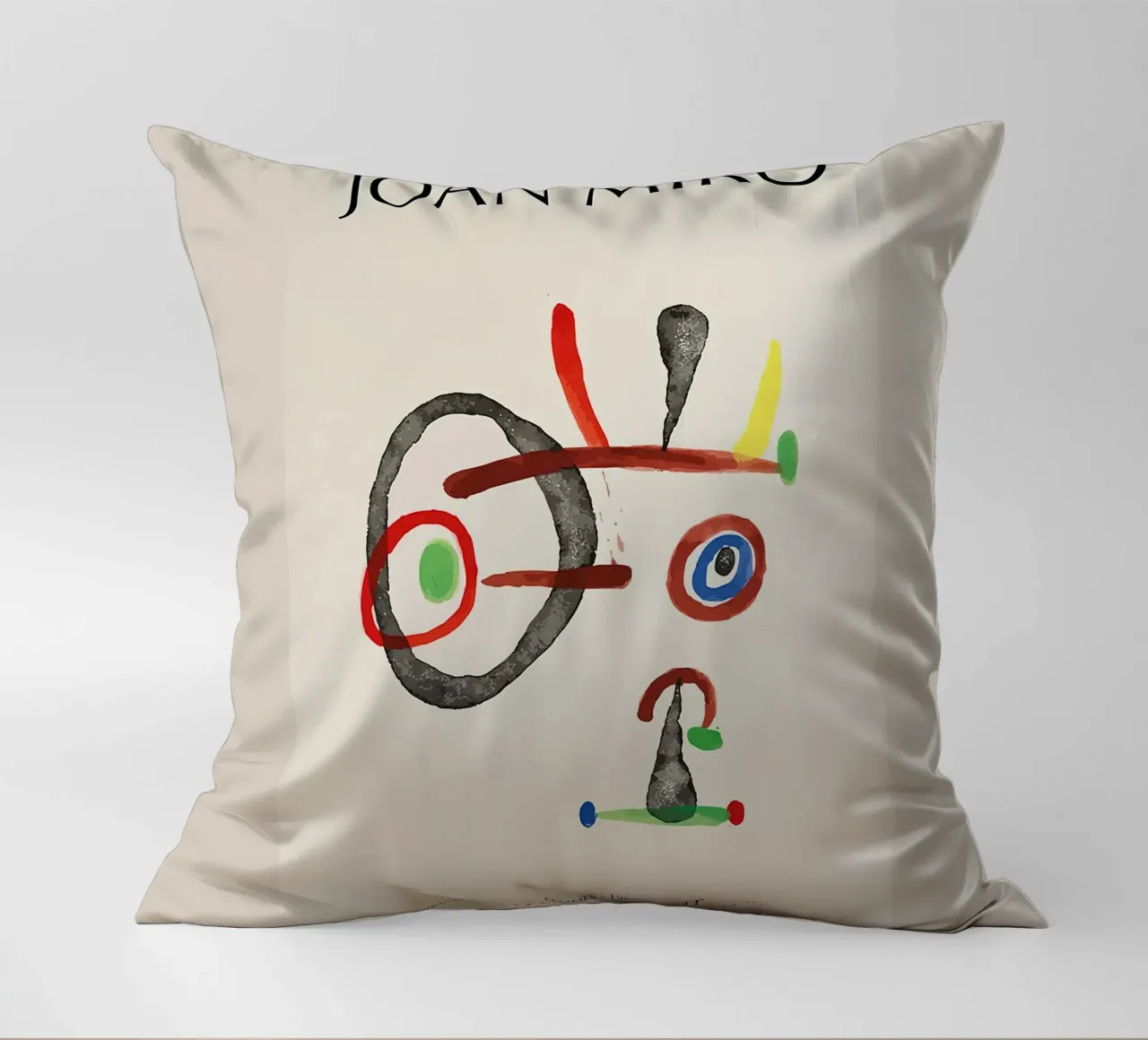 Joan Miro Donne 1965 cuscino da phillipp veisenberg