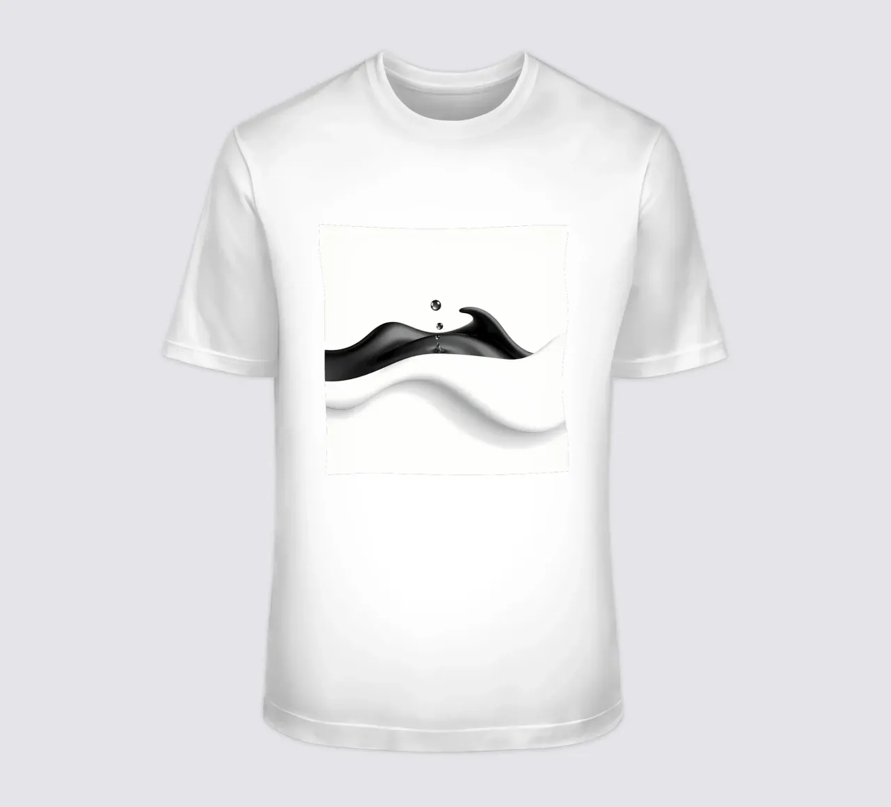 Abstrakt Drei Tropfen t-shirt by kosinsart.gallery