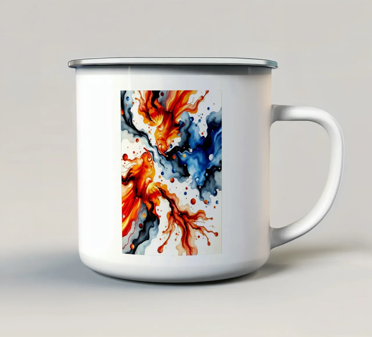 Abstrakt Farbverläufe tazza in smalto da kosinsart.gallery
