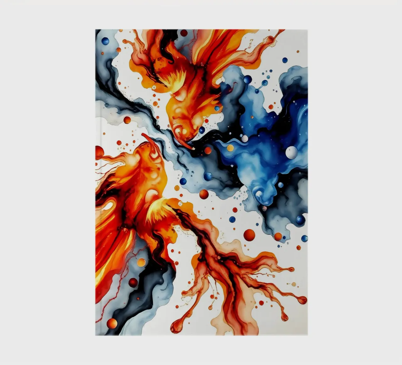 Abstrakt Farbverläufe notebook by kosinsart.gallery