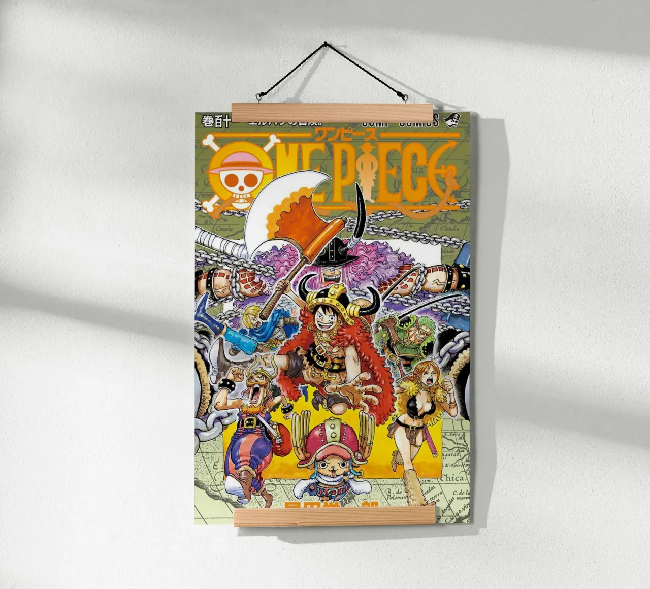 Arco di Erbaf poster con telaio in legno da withandname