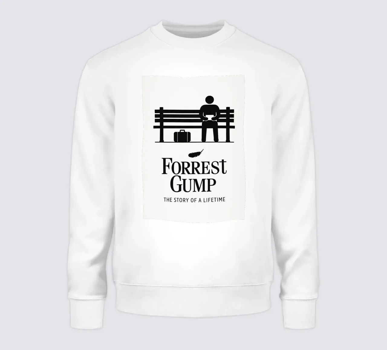 Forrest Gump Print felpa da MoviesArt