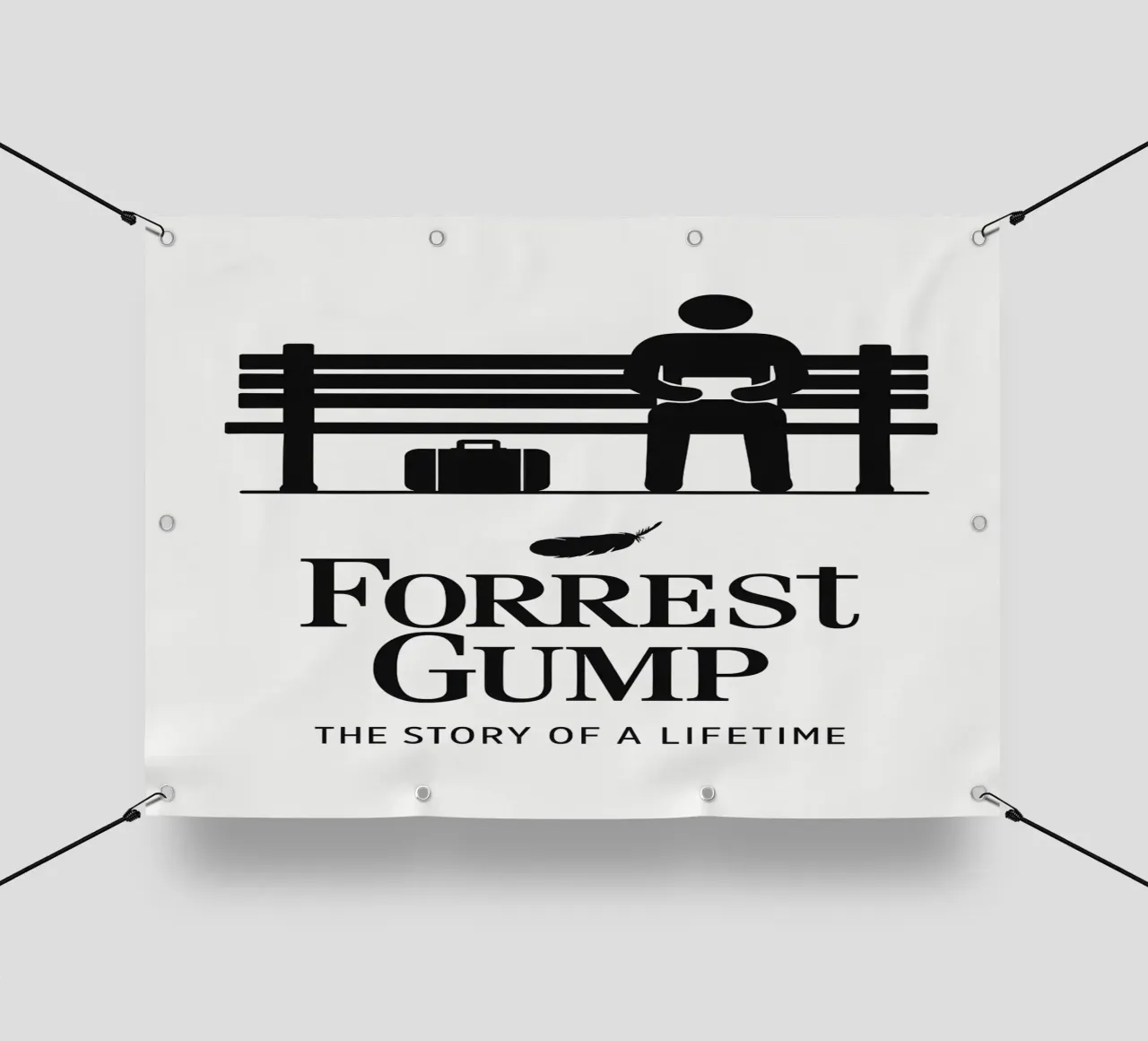 Forrest Gump Print telo in pvc da MoviesArt