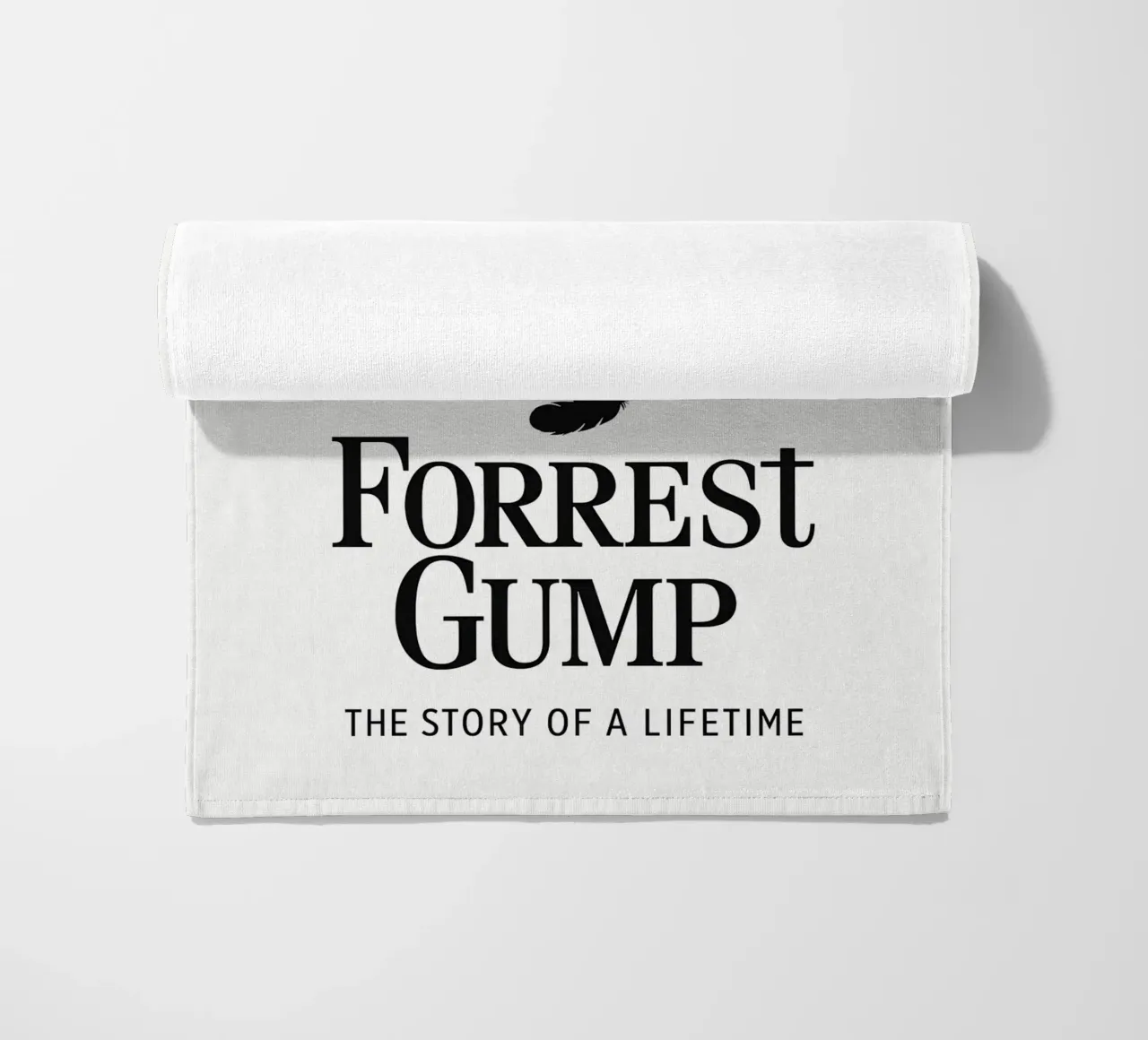 Forrest Gump Print telo mare da MoviesArt