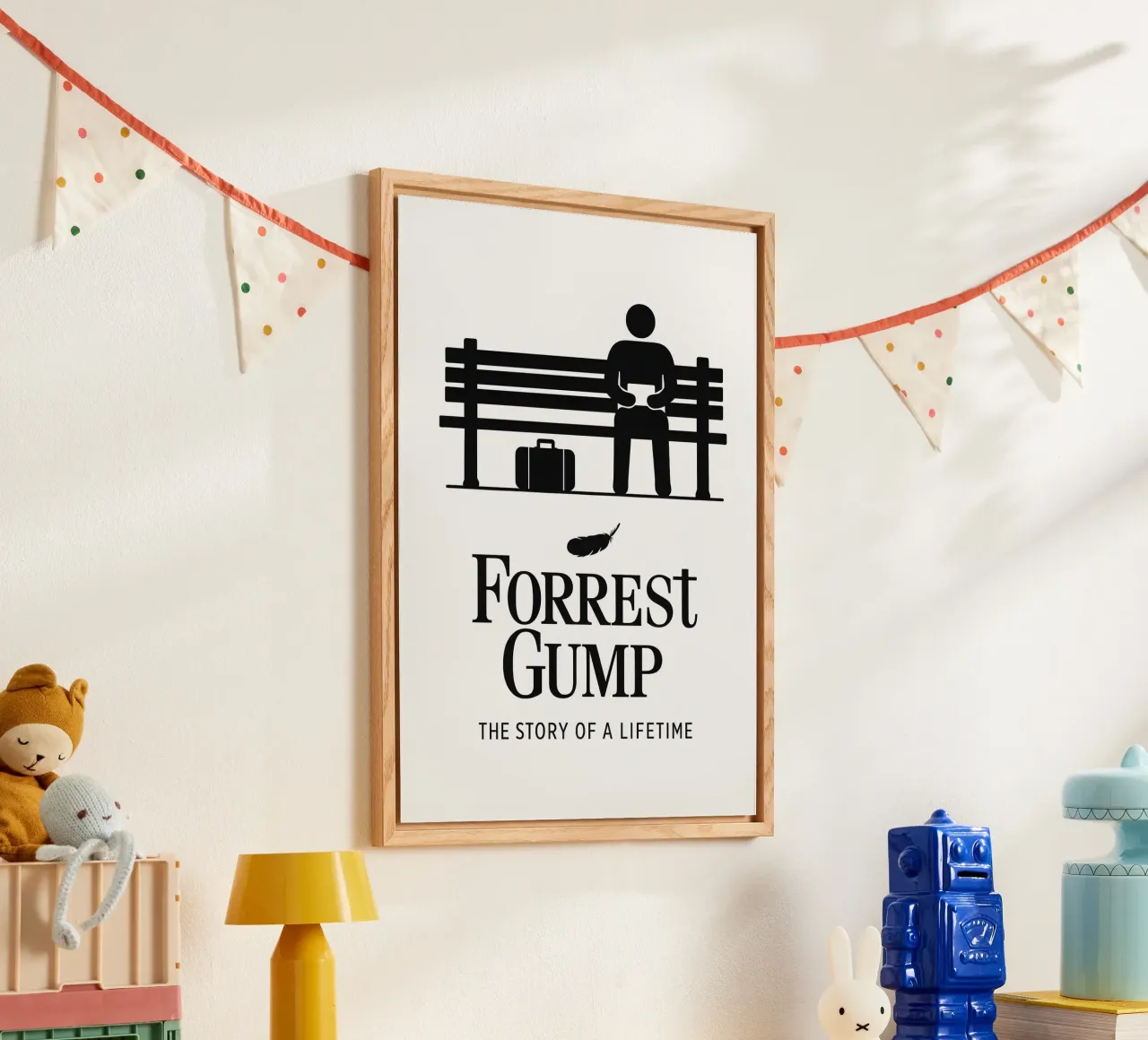 Forrest Gump Print plexiglass da MoviesArt