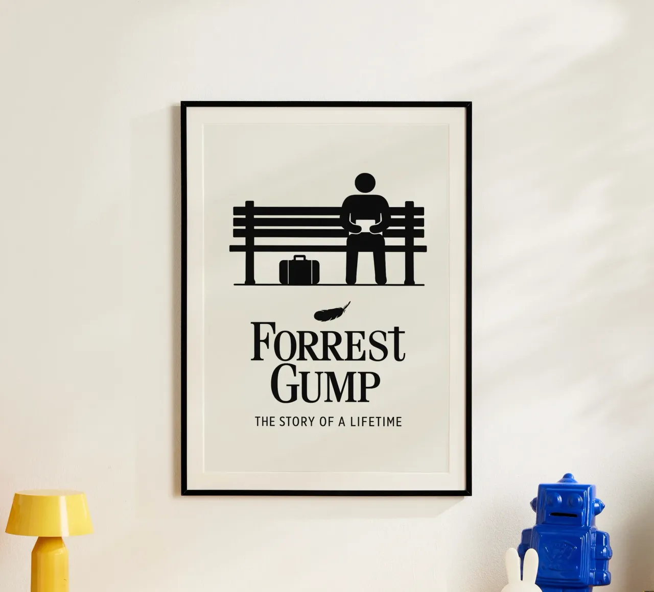 Forrest Gump Print carta hahnemühle da MoviesArt
