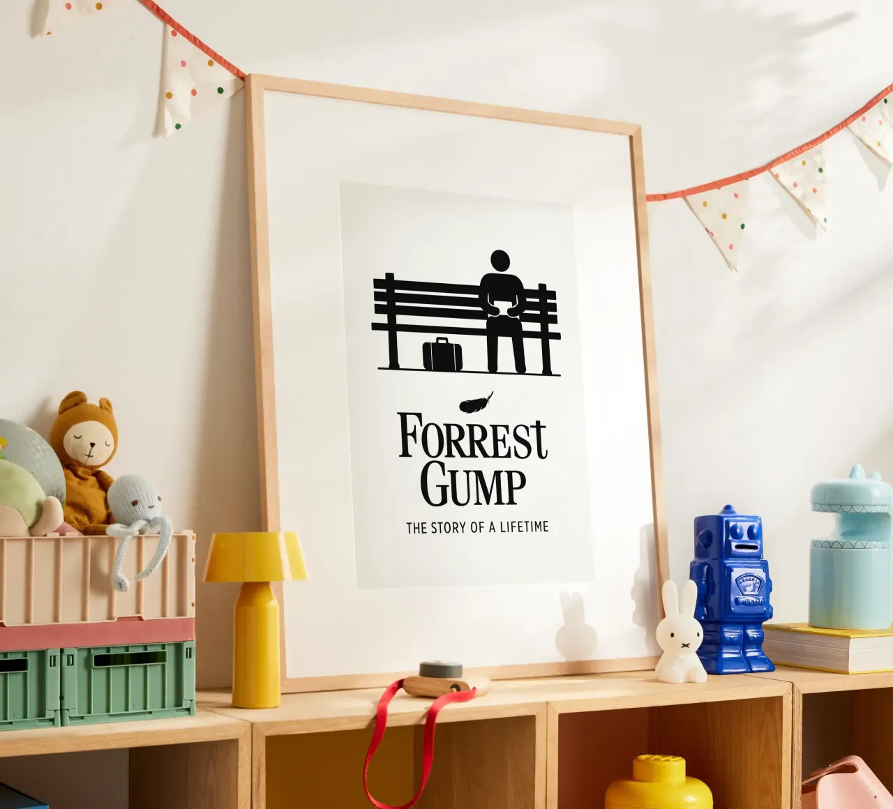 Forrest Gump Print carta hahnemühle da MoviesArt