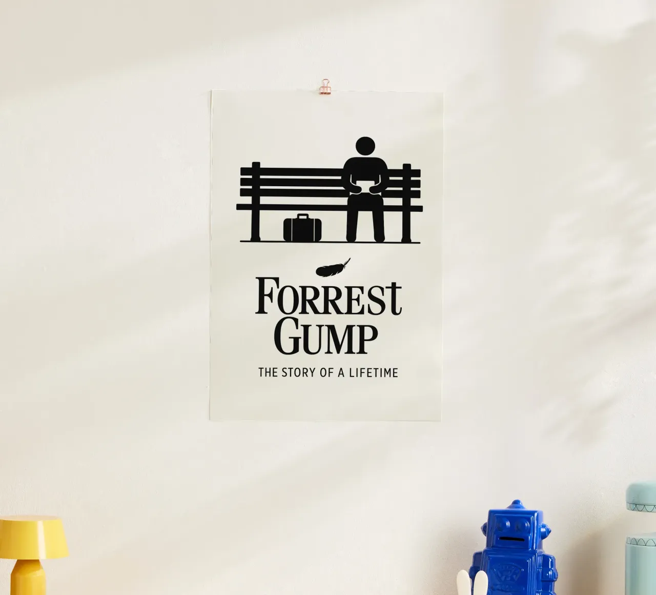Forrest Gump Print carta hahnemühle da MoviesArt