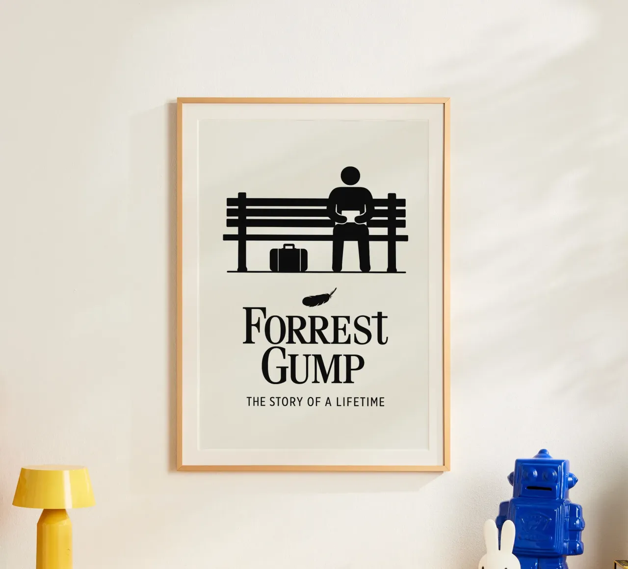 Forrest Gump Print carta hahnemühle da MoviesArt