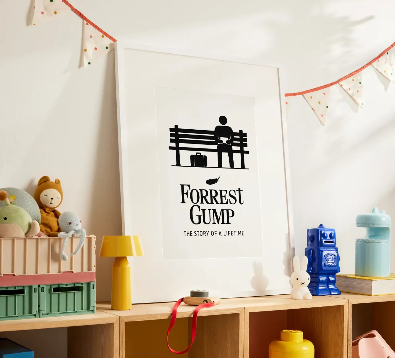 Forrest Gump Print carta hahnemühle da MoviesArt