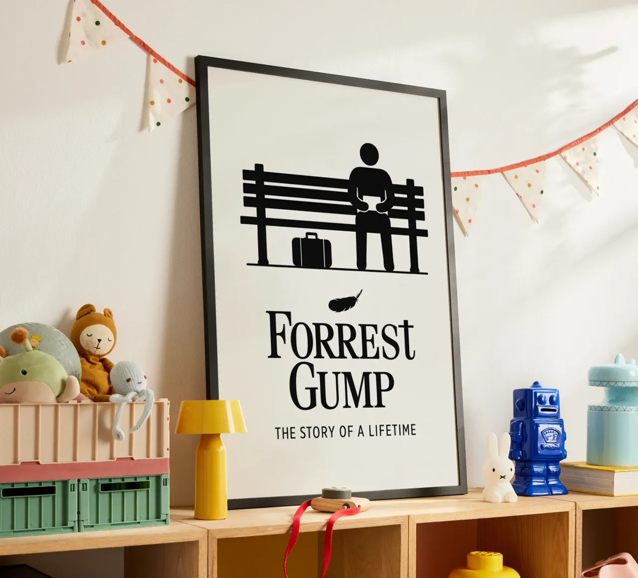 Forrest Gump Print carta hahnemühle da MoviesArt