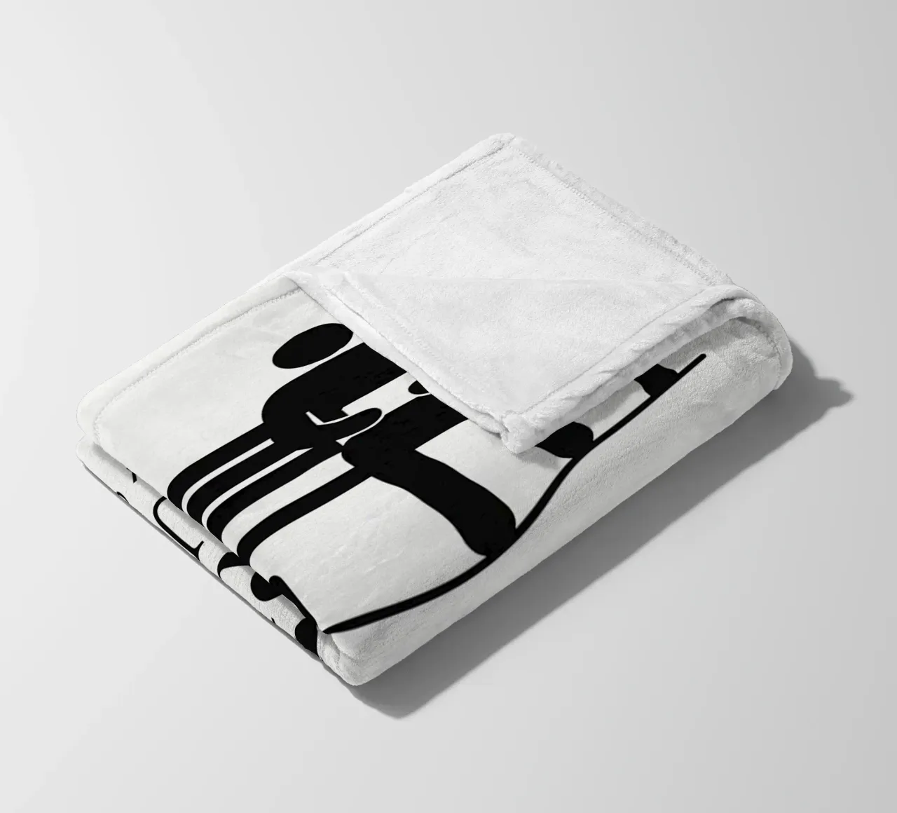 Forrest Gump Print coperta in pile da MoviesArt