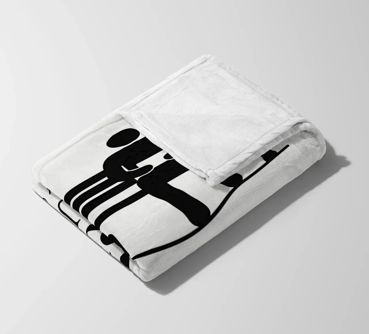 Forrest Gump Print coperta in pile da MoviesArt