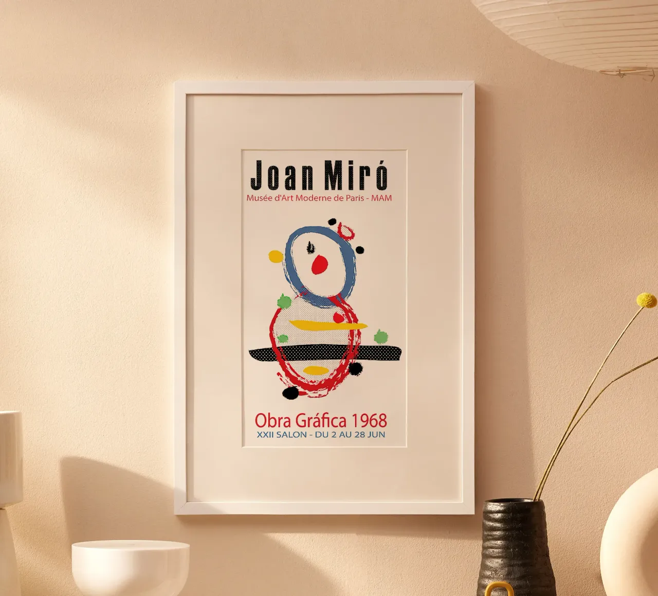 Regali ispirati a Joan Miro poster da phillipp veisenberg