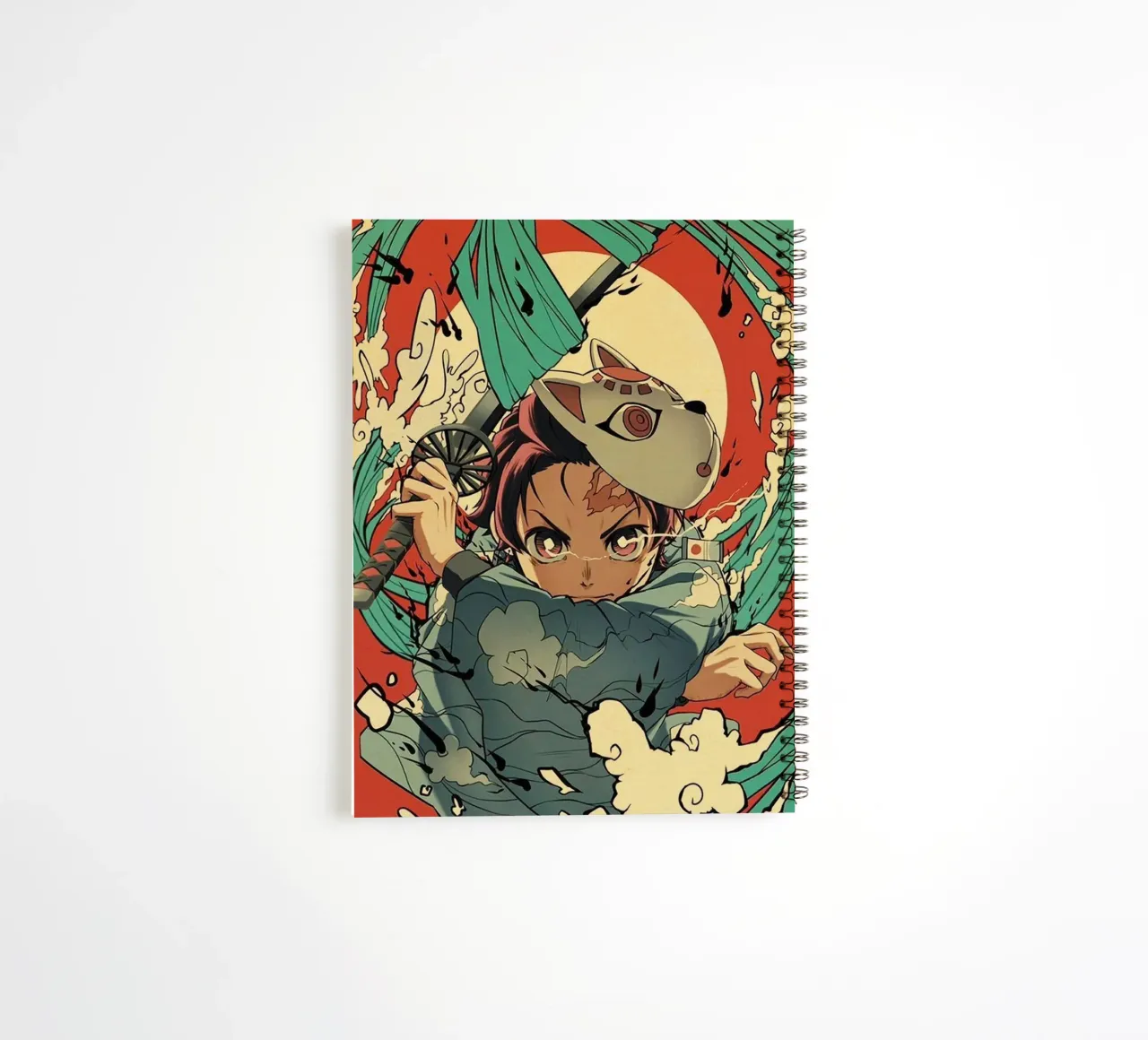 Tanjiro spiral notebook by Waylons Studio