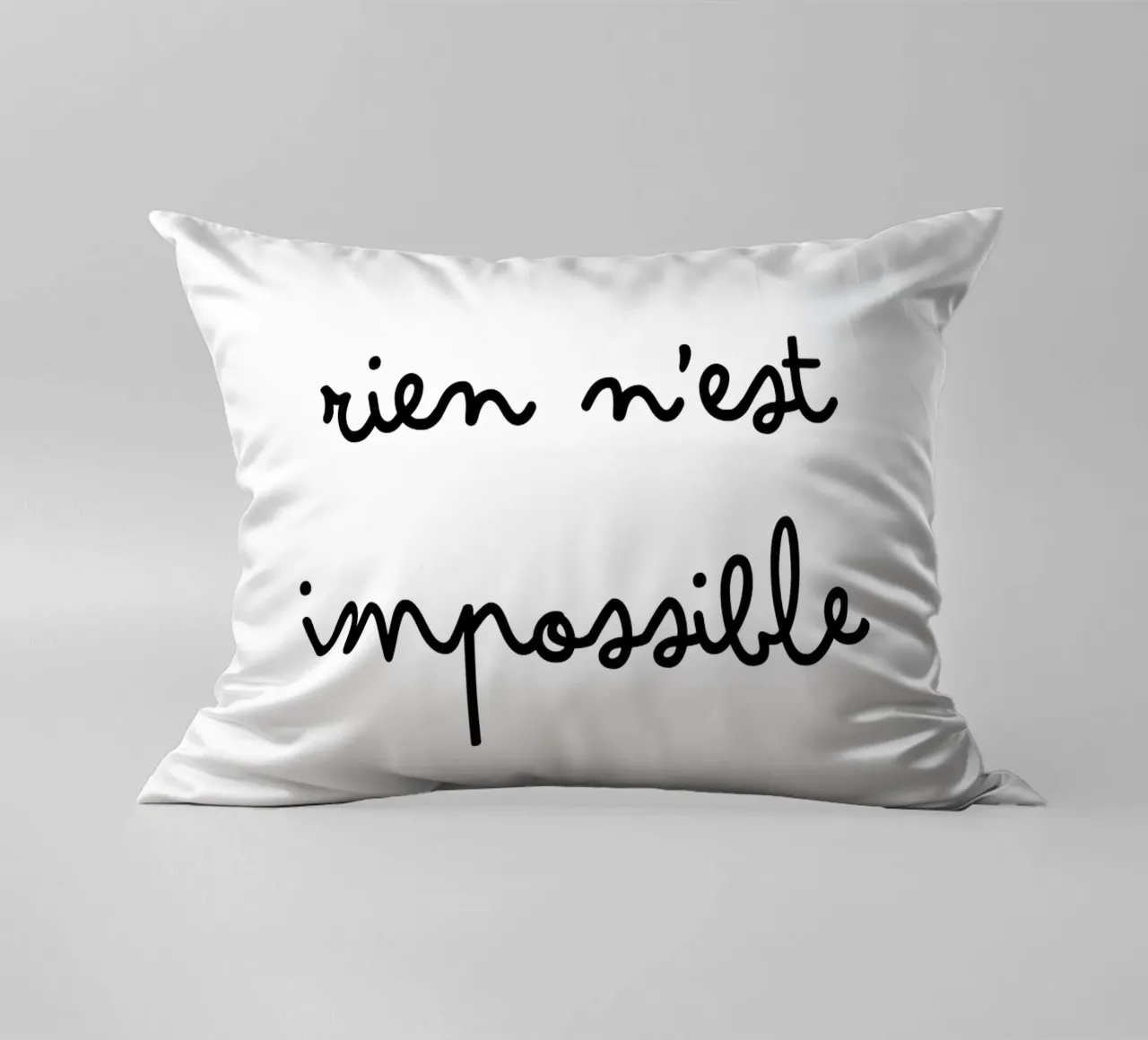 Rien n'est impossible cuscino da TCHAK ART