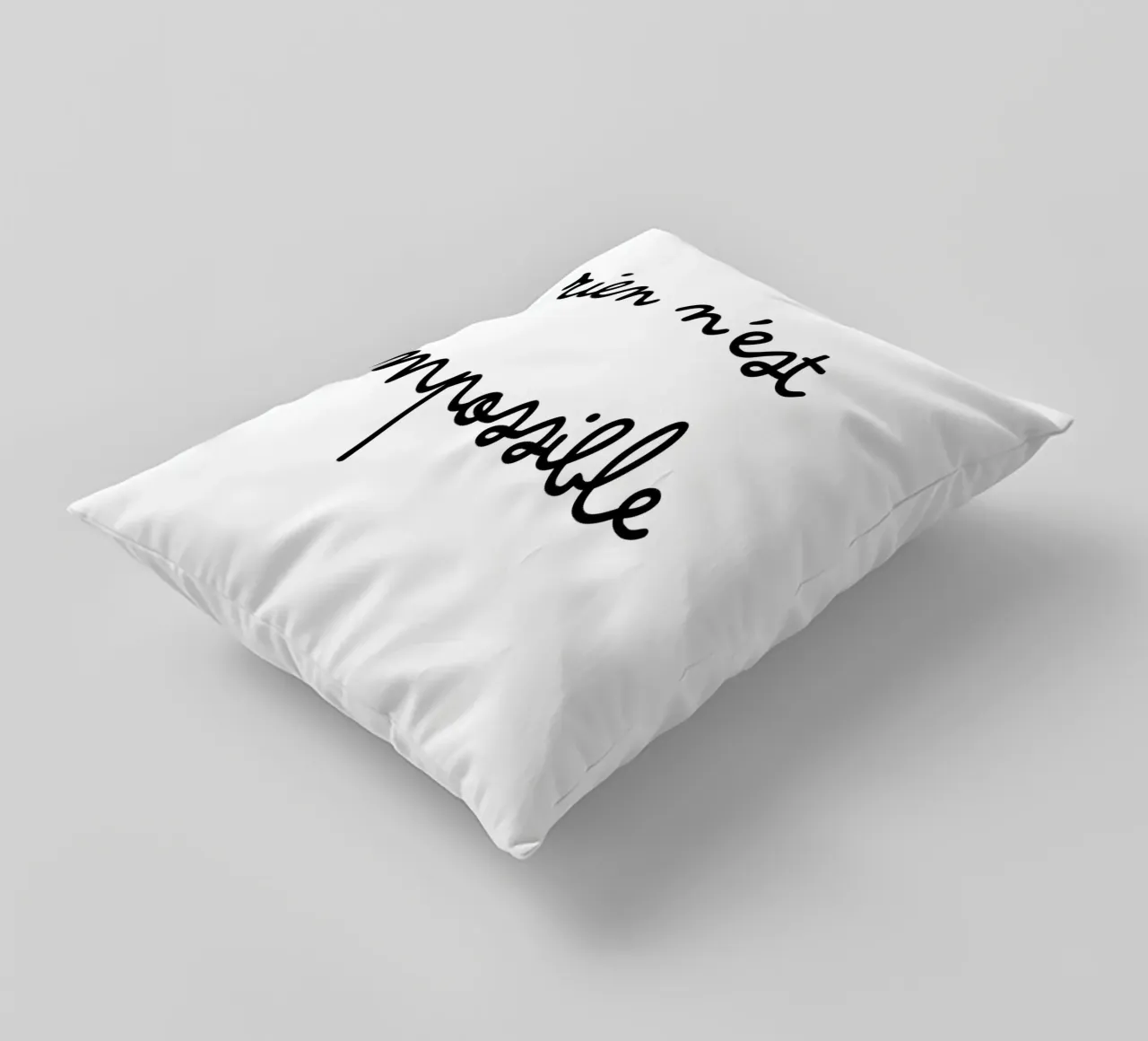 Rien n'est impossible cuscino da TCHAK ART
