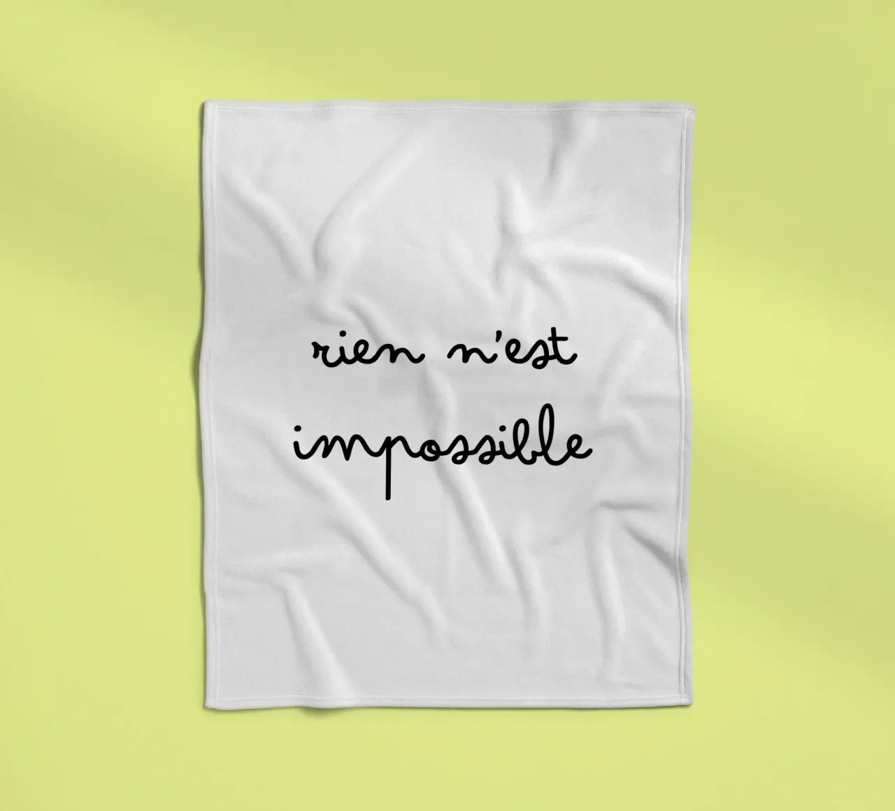 Rien n'est impossible coperta in pile da TCHAK ART