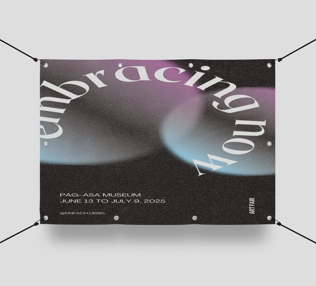 EMBRACING NOW telo in pvc da Einfach Uebel
