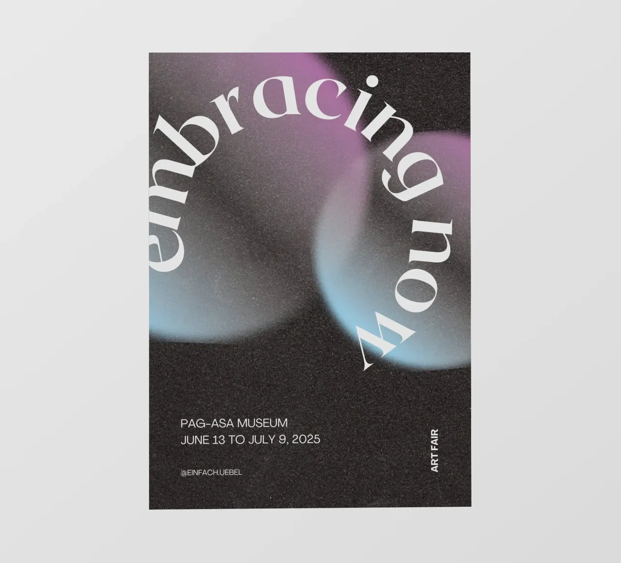 EMBRACING NOW telo in pvc da Einfach Uebel