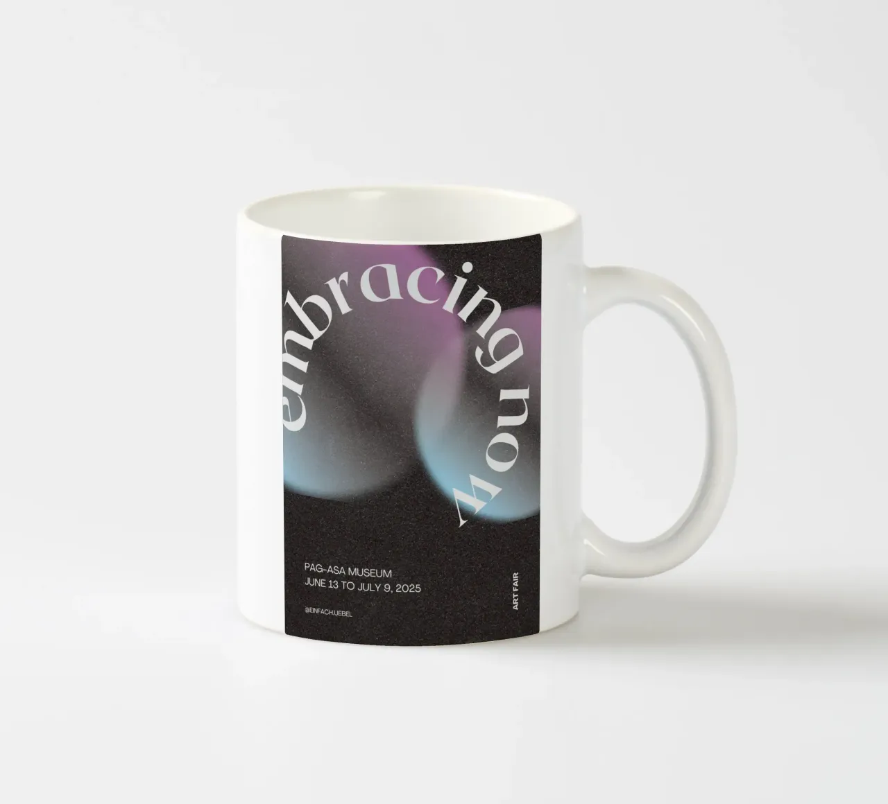 EMBRACING NOW tazza in ceramica da Einfach Uebel