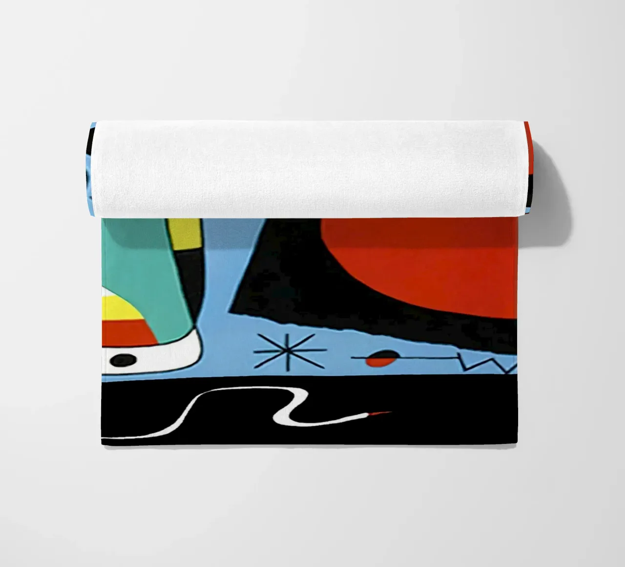 Joan Miro Donna con specchio telo mare da phillipp veisenberg